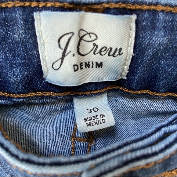 J. Crew Curvy Full Length Demi Boot Jeans - Blue - Picture 5 of 7